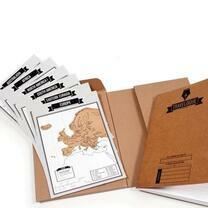 Без бренда «Скретч-карта мира стирающаяся. Карта путешествий» в Череповце