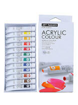 Без бренда «Коробка 48 шт.: Акриловые краски «Две картинки» 12 шт. по 12 мл, проф. пигмент» в Череповце