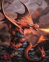 Без бренда «Коробка 20 шт: Дракон на скале» в Череповце