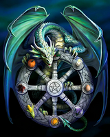 Без бренда «Коробка 20 шт: Дракон на магическом круге» в Череповце