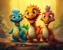 Без бренда «Милые и веселые дракончики» в Череповце