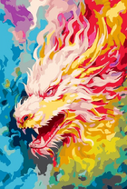 Без бренда «Разноцветный огненный дракон» в Череповце