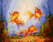 Три золотые рыбки