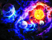 Без бренда «Солнце и планеты среди туч» в Череповце